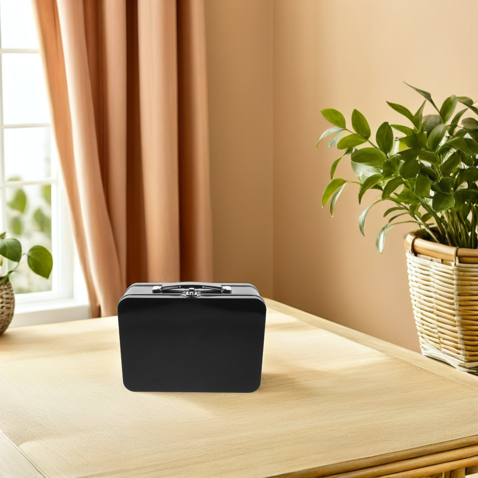 Food Storage Containers Plastic Box - علبة غداء معدنية من الصفيح، حاوية