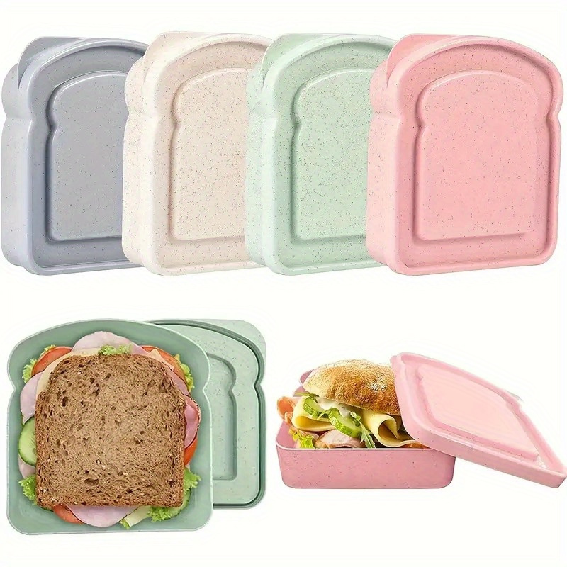 Food Storage Containers Plastic Box - 1 قطعة صناديق بينتو ، حاويات