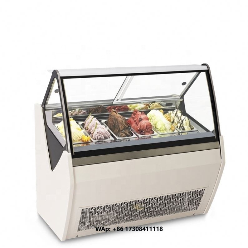 Food Storage Large - ثلاجة عرض بباب زجاجي غامرة لتخزين