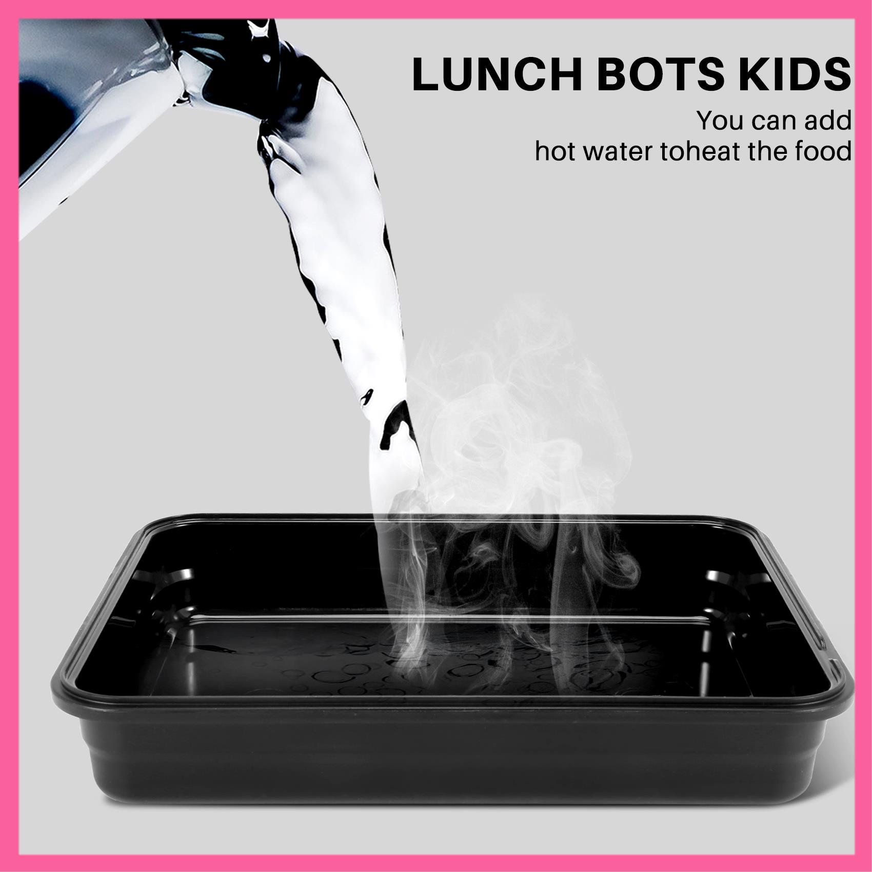 Food Storage Hot Box - حار الغداء بينتو صندوق معزول الفولاذ