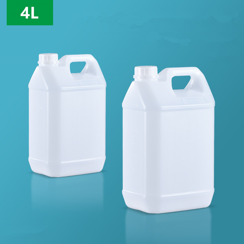 Food Storage Drums - فارغة 4L مربع البلاستيك جركن الغذاء