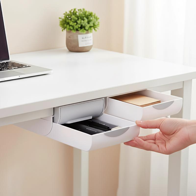 Food Storage Drawers - صندوق تخزين مخفي تحت المكتب، درج