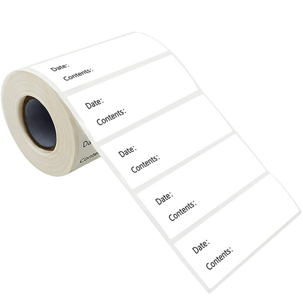 Food Storage Jar Labels - لفة واحدة من ملصقات الطعام متعددة