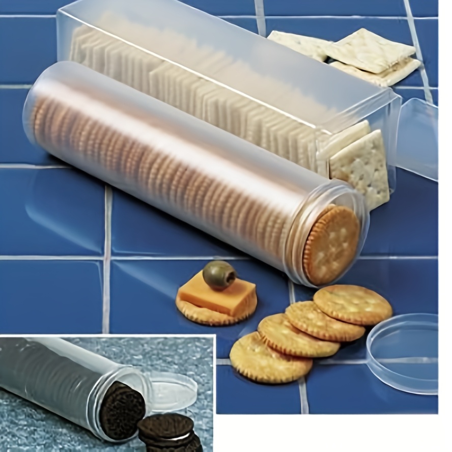 Food Storage Containers Plastic Box - حاوية طعام مستطيلة شفافة محكمة الإغلاق