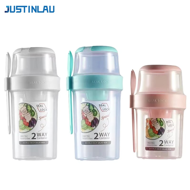 Food Storage Oven Safe - كوب سلطة محمول من JUSTINLAU لتخفيف
