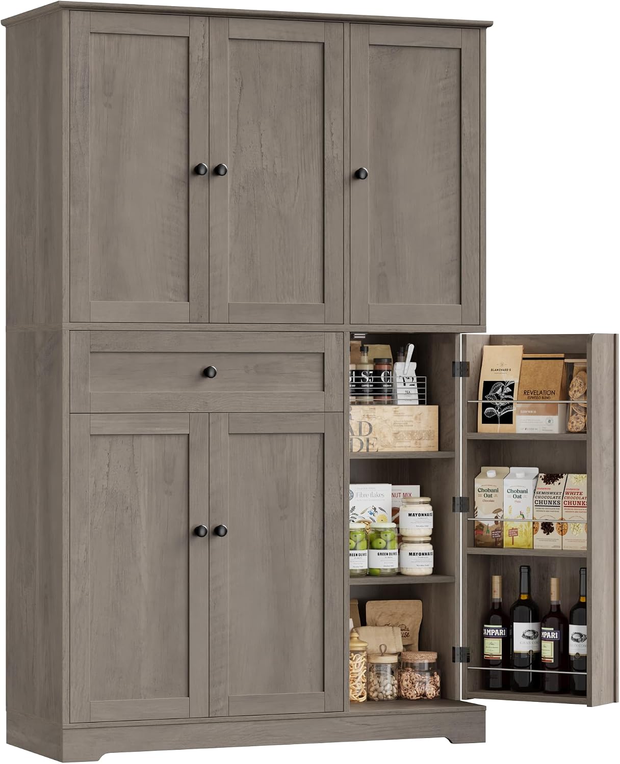 Food Storage Drawers - خزانة تخزين للمطبخ، منظم عرض لسطح