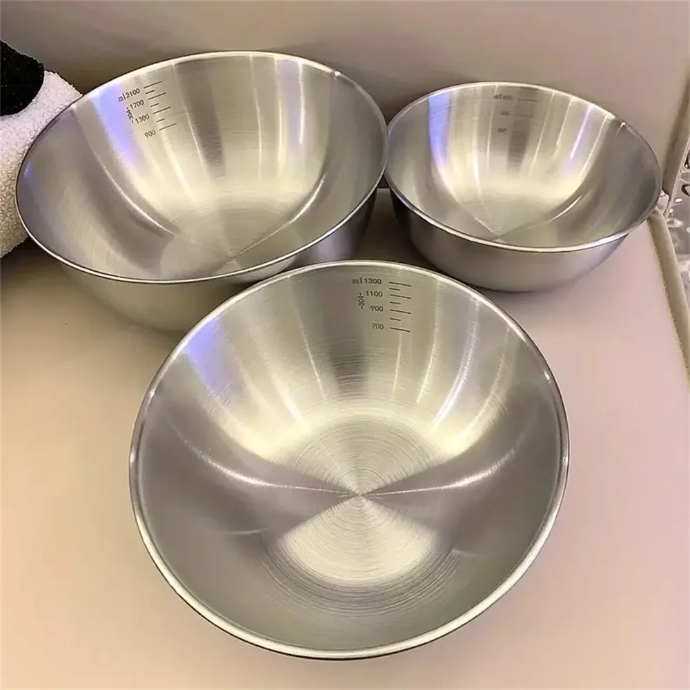 Food Storage Large - طقم أوعية ستانلس ستيل 1-3 قطع