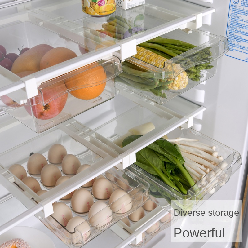Food Storage Drawers - صندوق تخزين بيض الثلاجة، صندوق تخزين