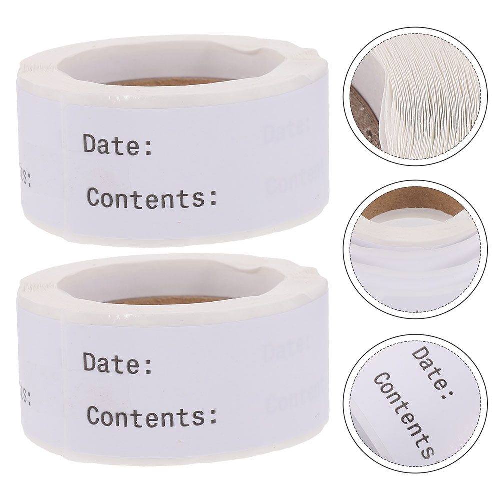 Food Storage Jar Labels - ملصقات طعام قابلة للإزالة، قابلة للطباعة،