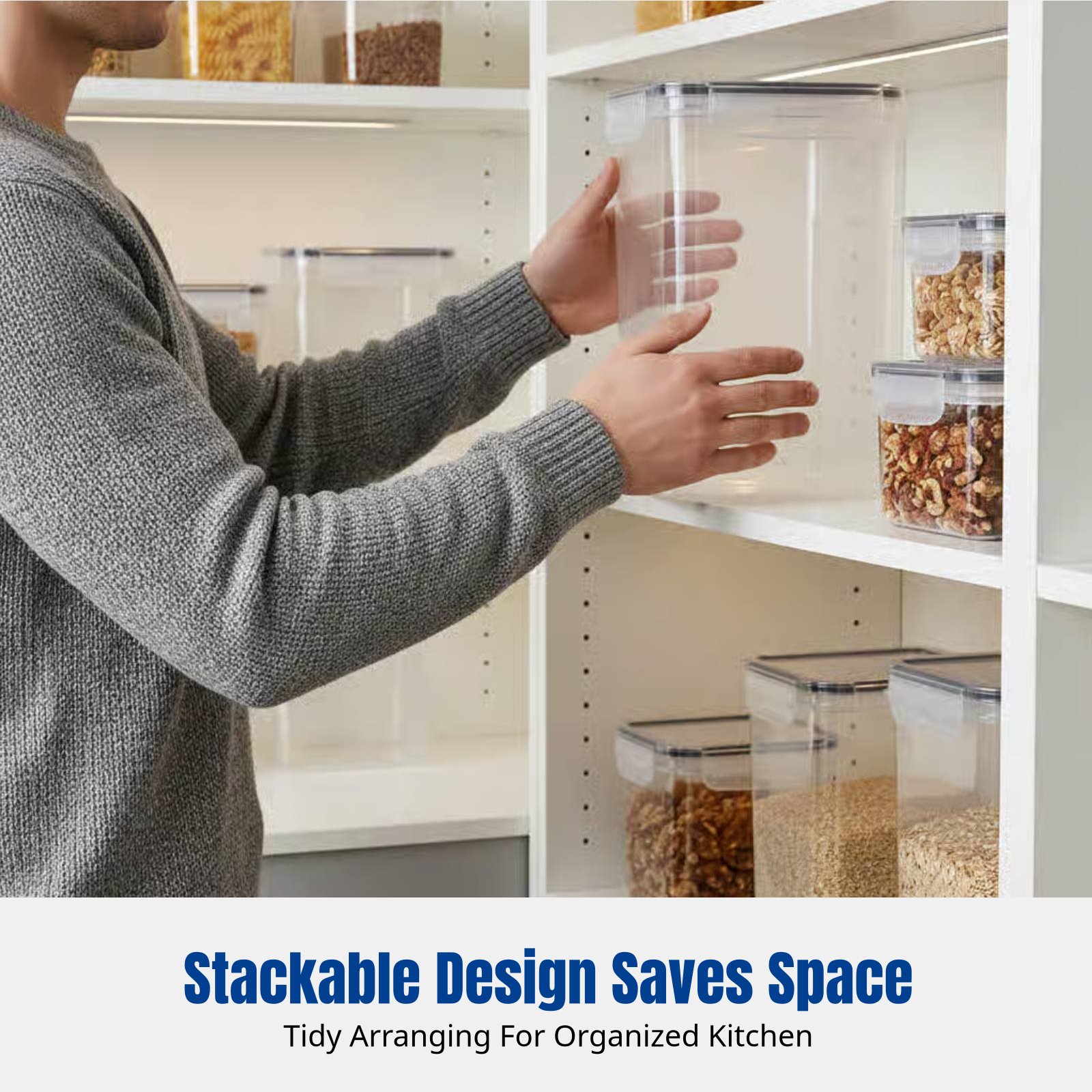 مجموعة حاويات تخزين طعام محكمة - مراجعة Food Storage Large وسعره