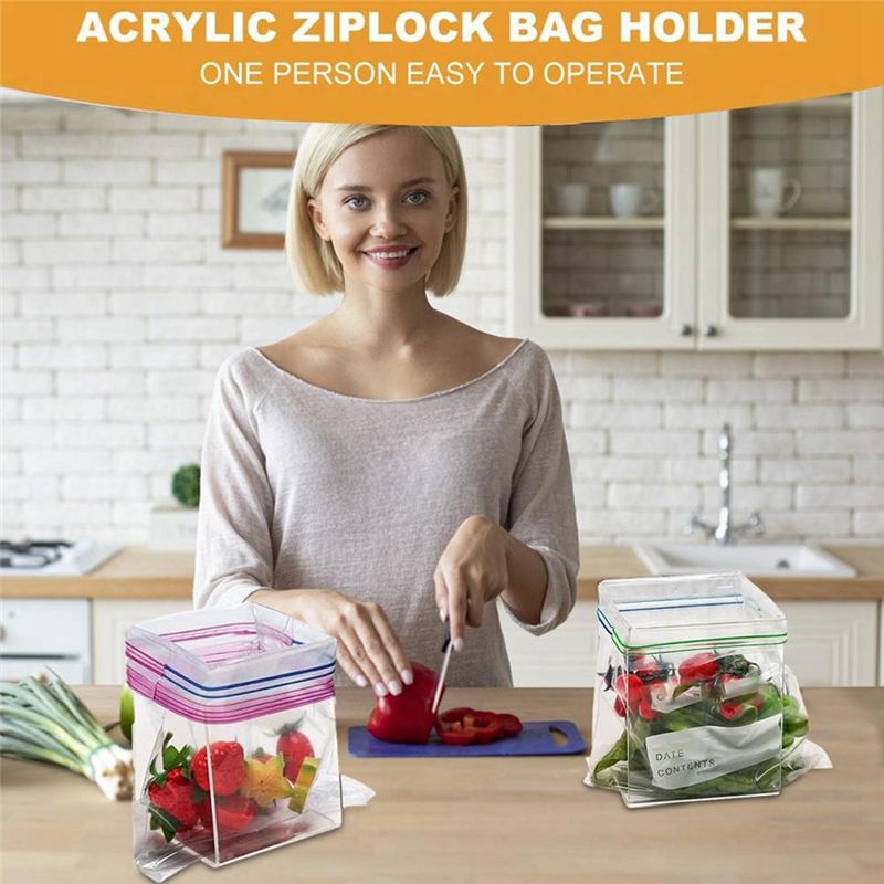 عرض خاص: حامل أكياس بسحاب إغلا - مراجعة Food Storage Bag وسعره
