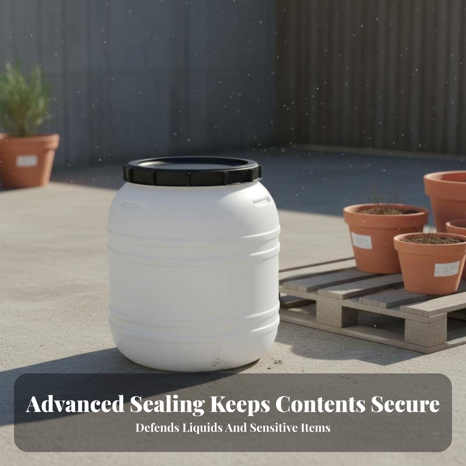 برميل بلاستيكي لحفظ الطعام بدر - مراجعة Food Storage Drums وسعره