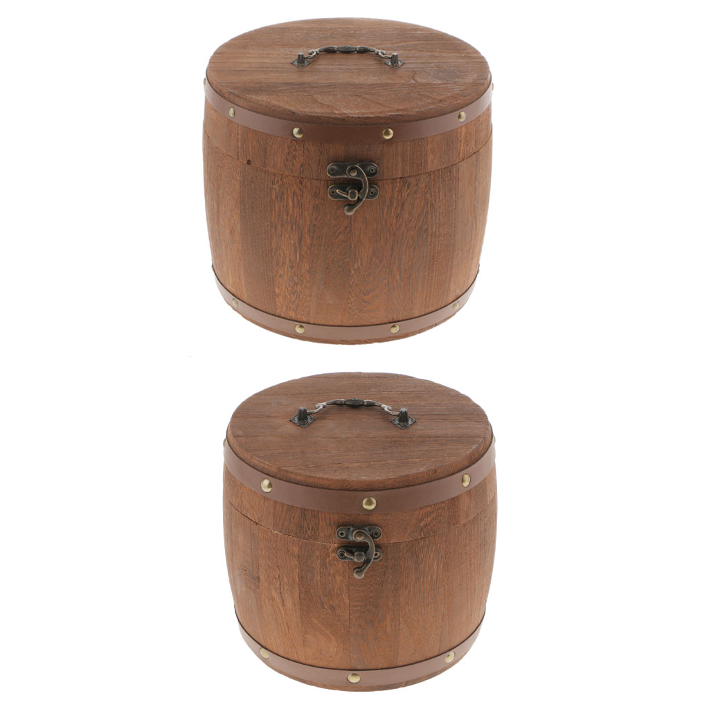 وعاء خشبي محكم الإغلاق لتخزين  - مراجعة Food Storage Jars Airtight وسعره