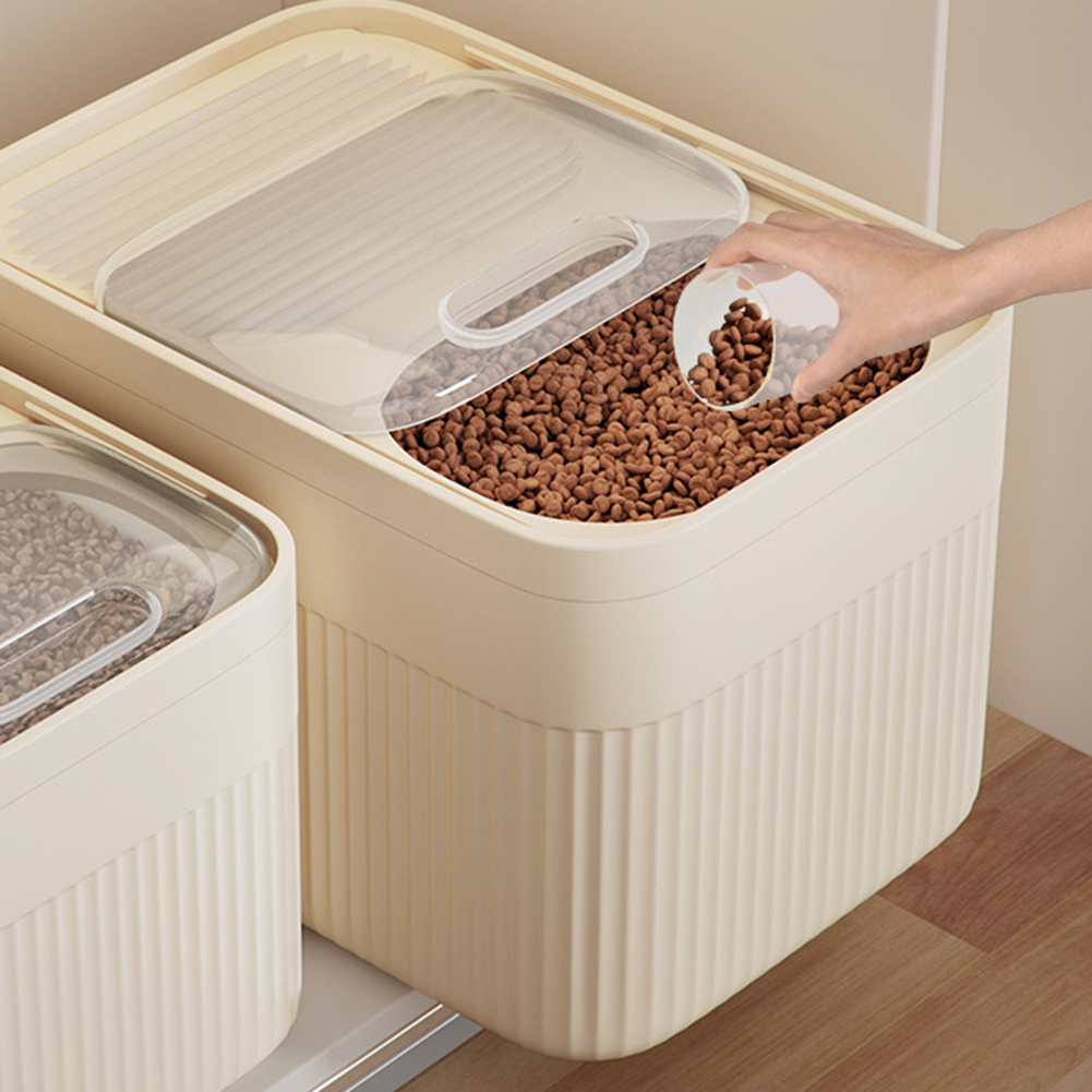 حاوية تخزين طعام الكلاب سعة 5/ - مراجعة Food Storage Large وسعره