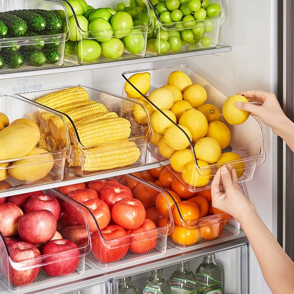 صندوق تخزين الثلاجة، فريزر بيض - مراجعة Food Storage Drawers وسعره