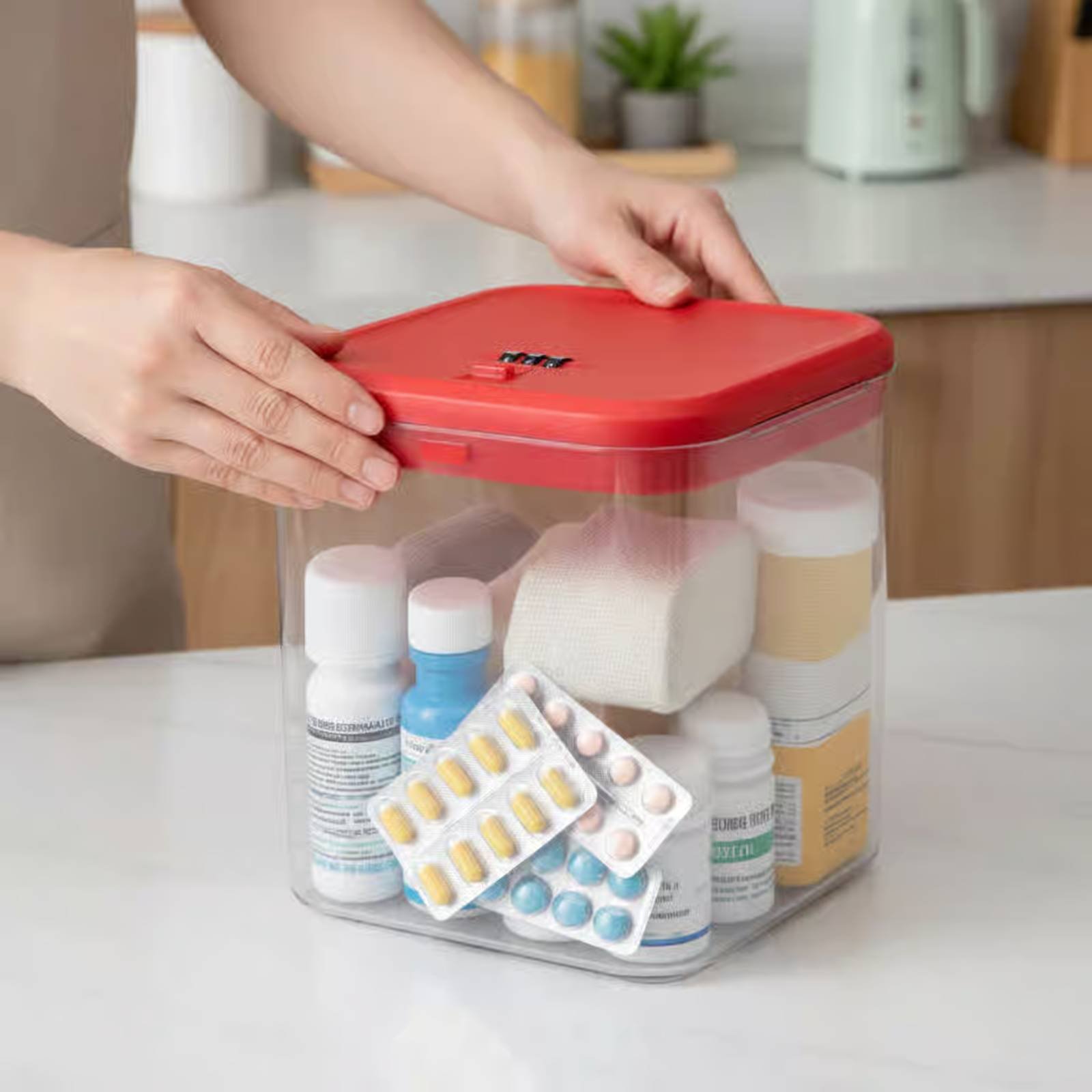 صندوق تخزين شفاف قابل للقفل مت - مراجعة Food Storage Plastic Boxes وسعره