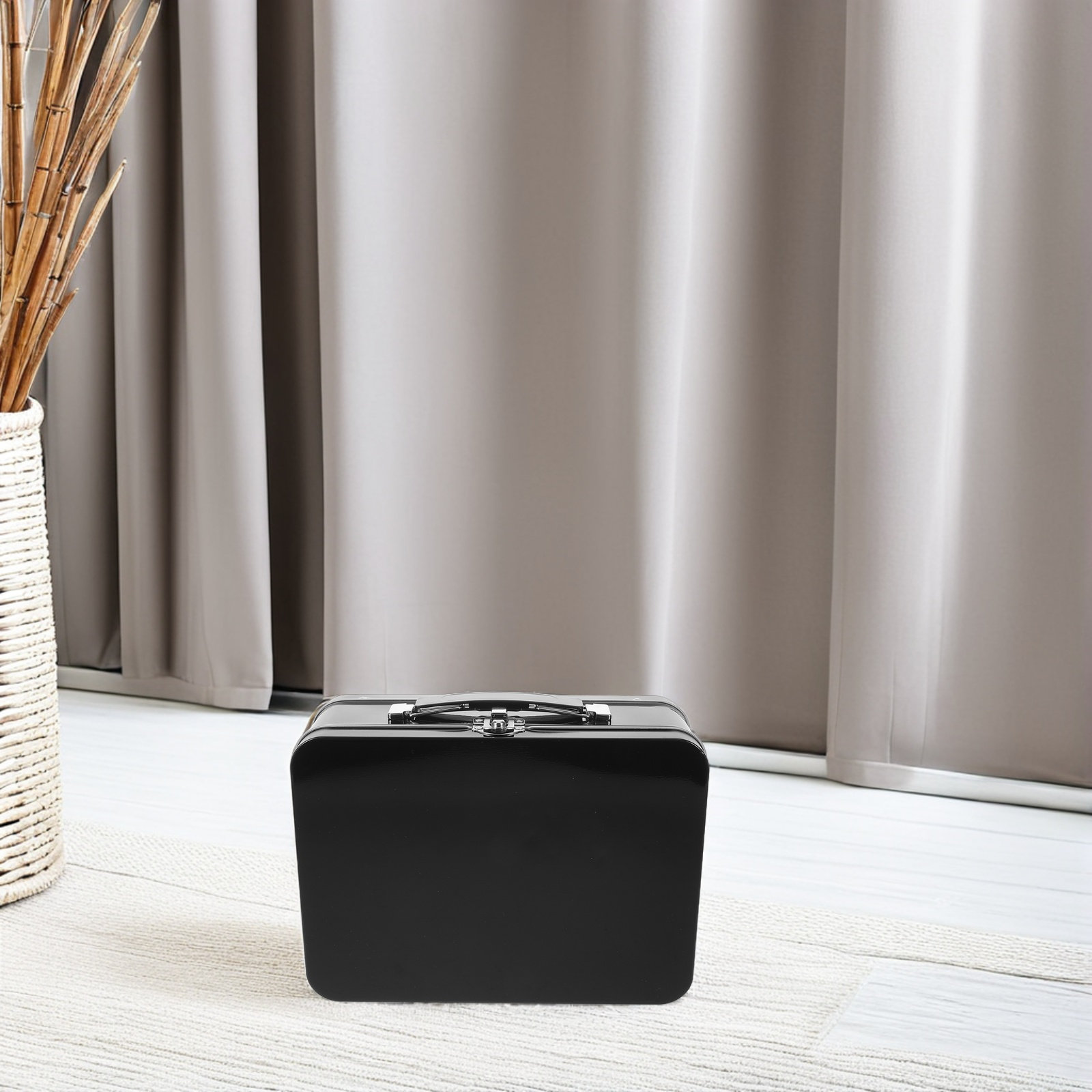 علبة غداء معدنية مستطيلة الشكل - مراجعة Food Storage Containers Plastic Box وسعره