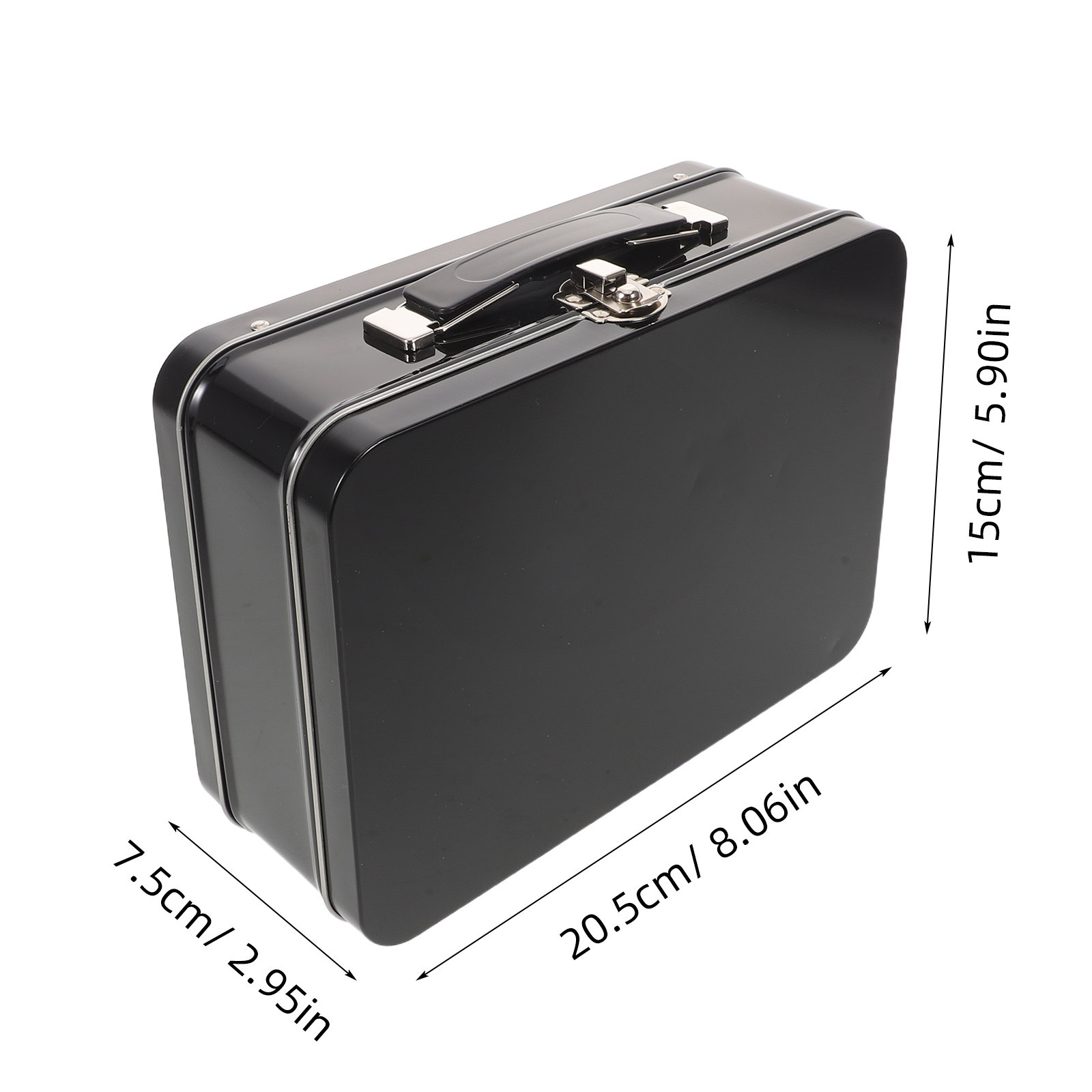 علبة غداء معدنية مستطيلة الشكل - مراجعة Food Storage Containers Plastic Box وسعره