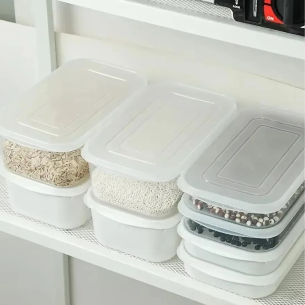 صندوق حفظ اللحوم المحمول للثلا - مراجعة Food Storage Containers Plastic Box وسعره