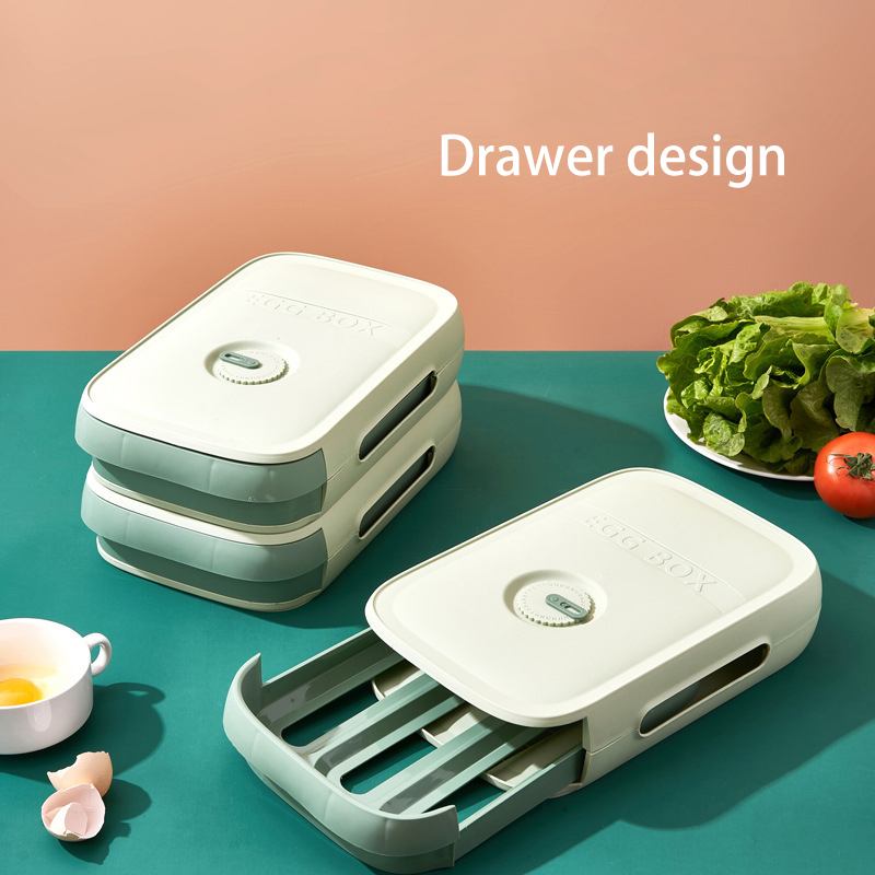 صندوق تخزين البيض الجديد للثلا - مراجعة Food Storage Drawers وسعره