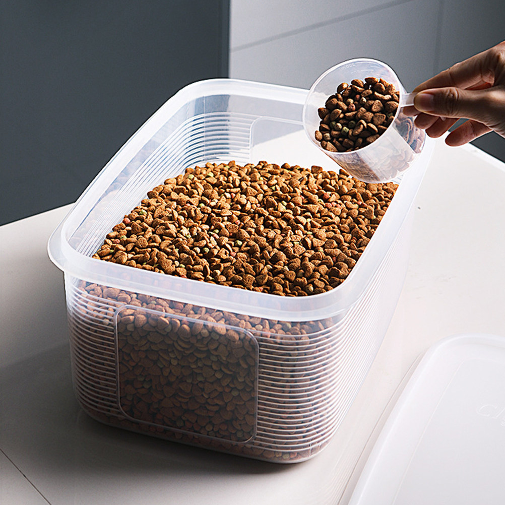 حاوية تخزين طعام الحيوانات الأ - مراجعة Food Storage Containers Plastic Box وسعره