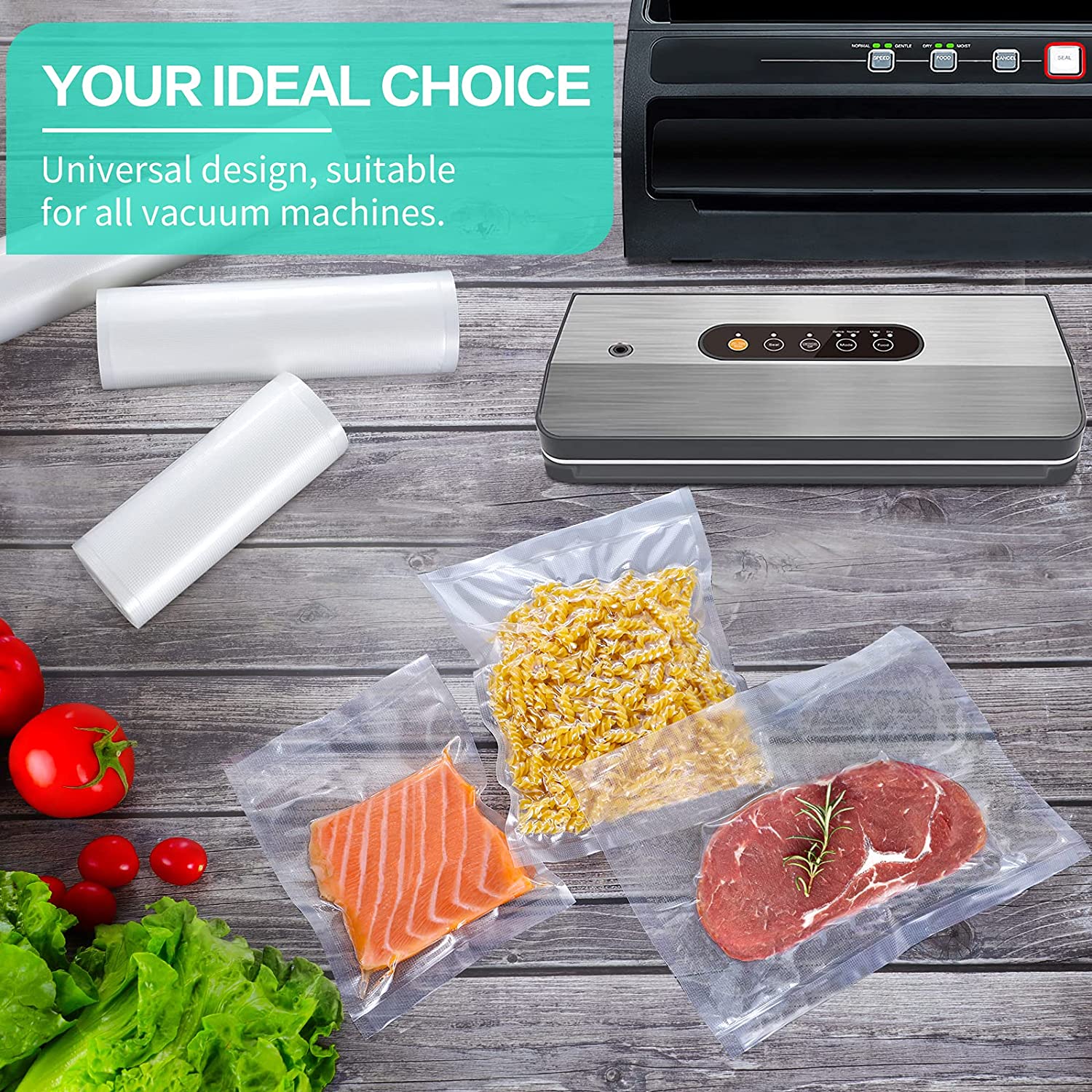 أكياس مطبخ للتفريغ الهوائي، أك - مراجعة Food Storage Bag Organizer وسعره