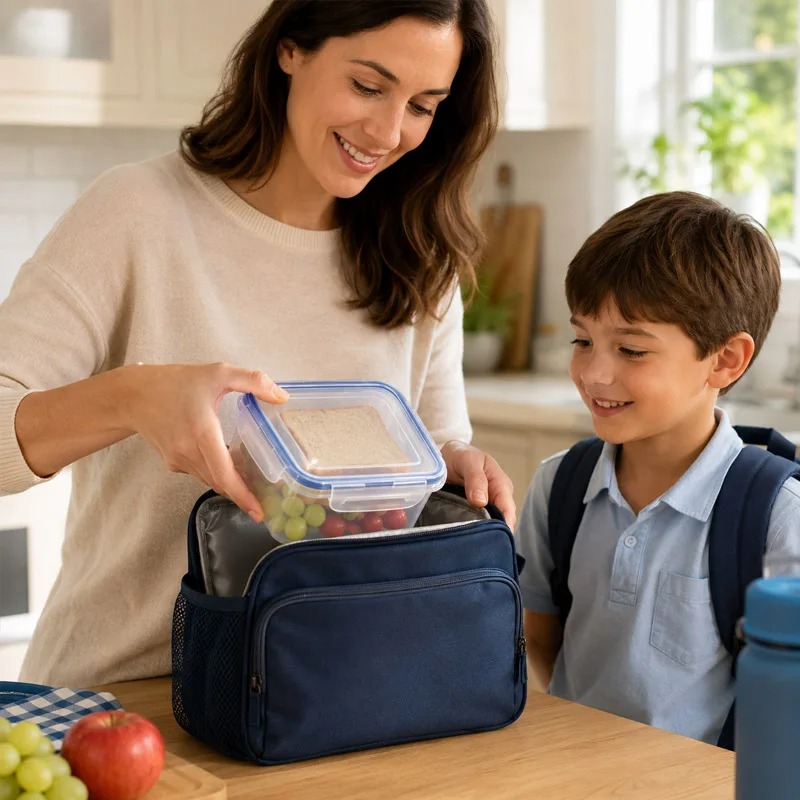 صندوق تخزين للثلاجة بأربعة أحج - مراجعة Food Storage Plastic Boxes وسعره