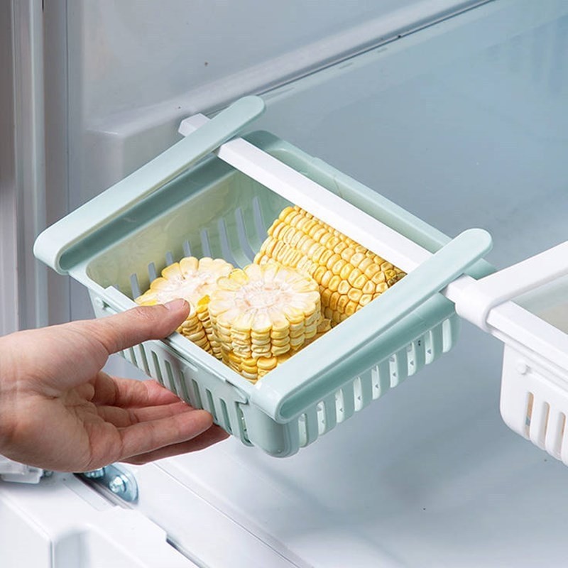 المطبخ شنقا المنظم الثلاجة الب - مراجعة Food Storage Drawers وسعره