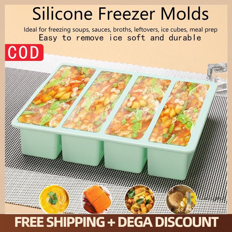 صينية طعام سيليكون كبيرة جدًا  - مراجعة Food Storage Large وسعره