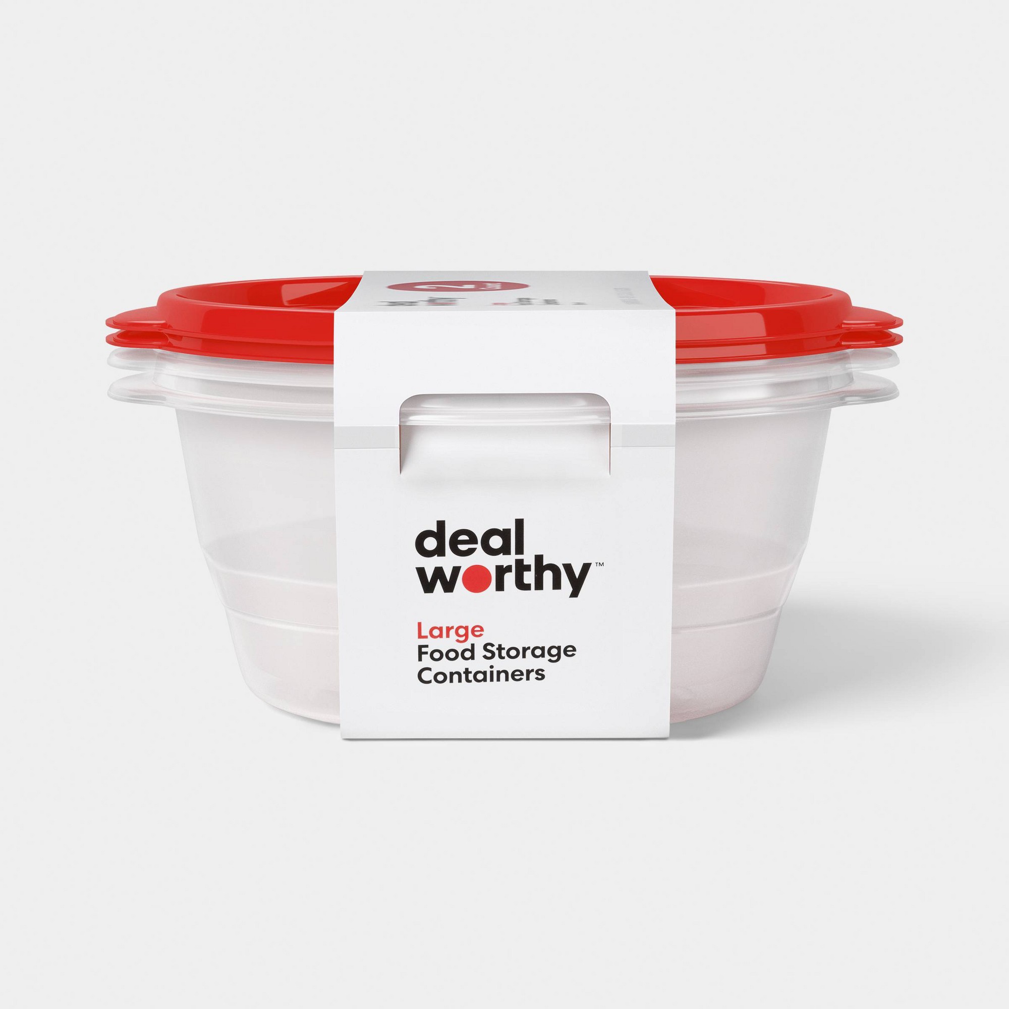 حاويات تخزين طعام كبيرة مستدير - مراجعة Food Storage Large وسعره