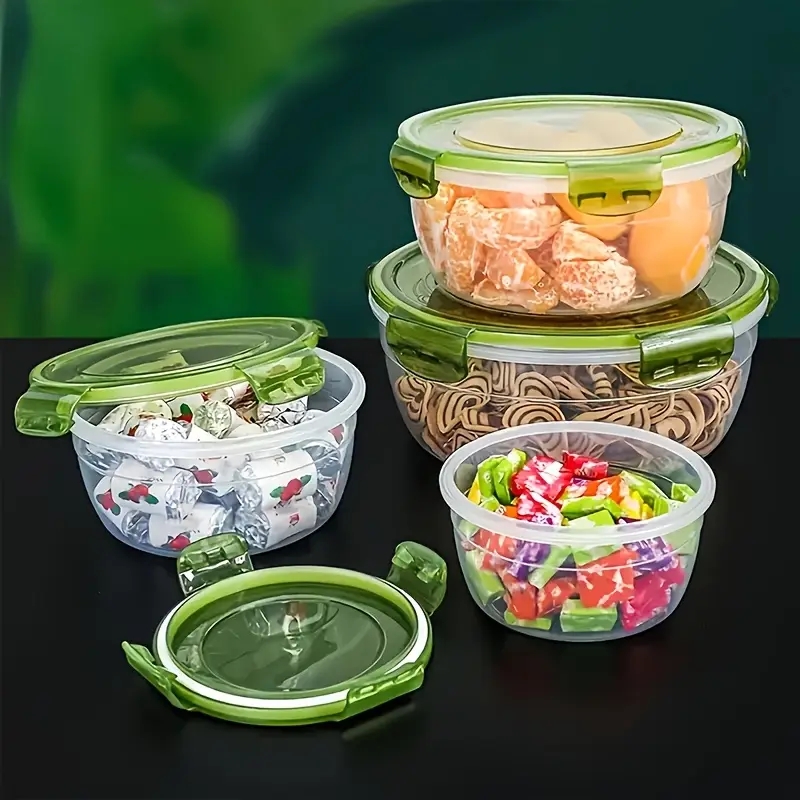 4 حاويات بلاستيكية لتخزين الطع - مراجعة Food Storage Cupboard وسعره