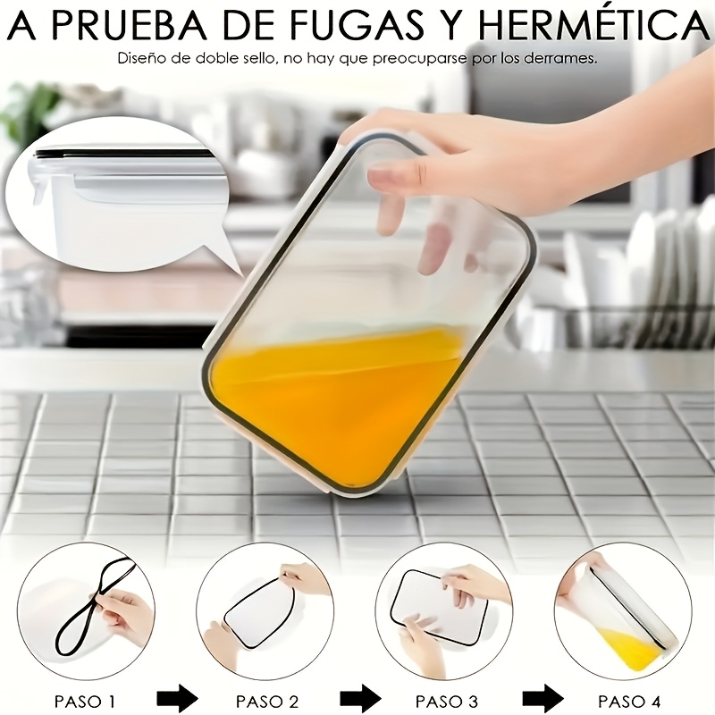 مجموعة من 8 قطع تشمل 4 حاويات  - مراجعة Food Storage Cupboard وسعره