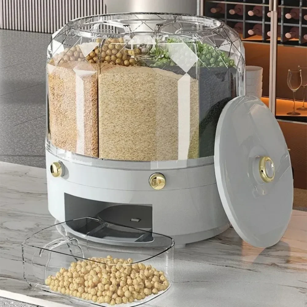 حاوية تخزين حبوب دوارة بسعة كب - مراجعة Food Storage Drawers وسعره