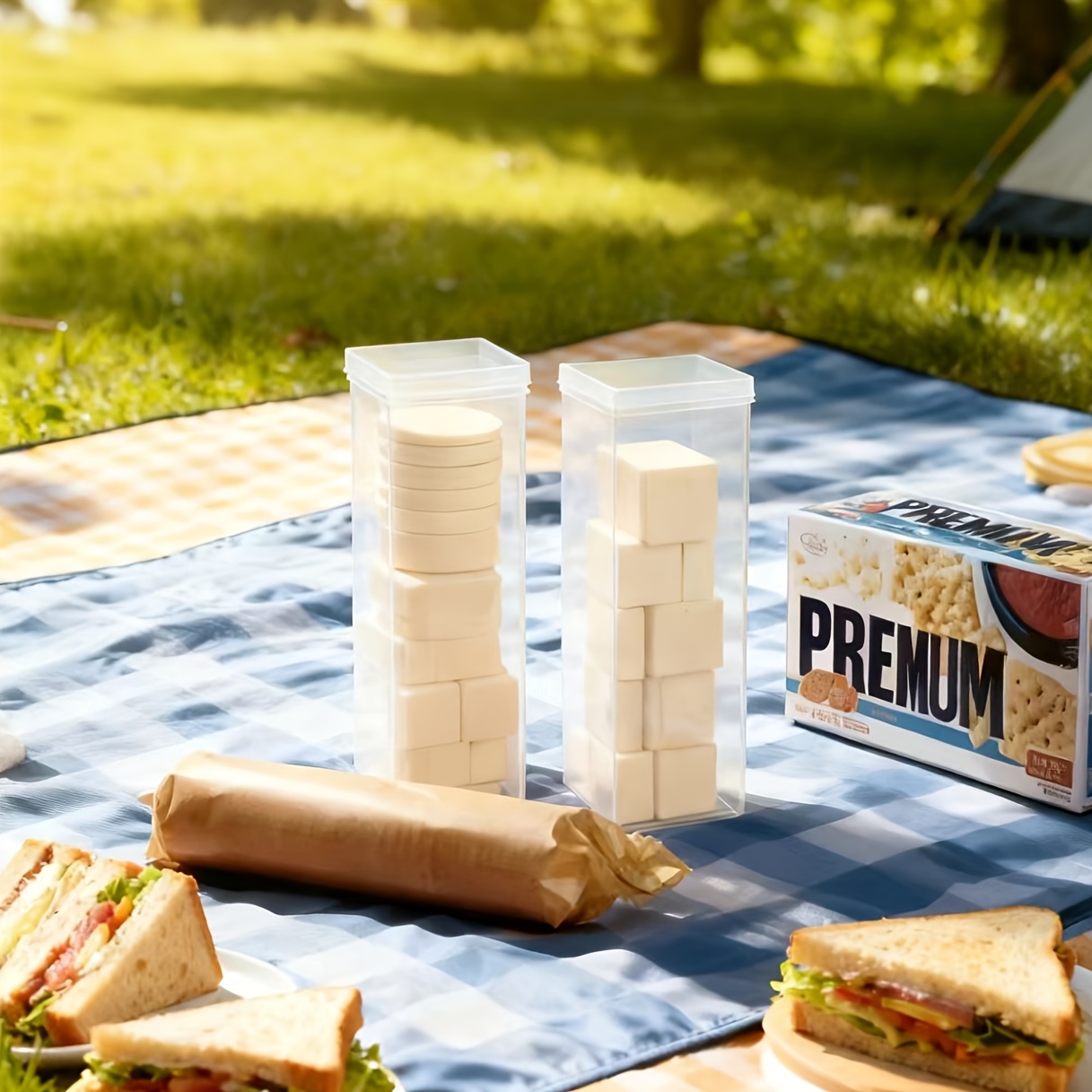 حاوية طعام مستطيلة شفافة محكمة - مراجعة Food Storage Containers Plastic Box وسعره