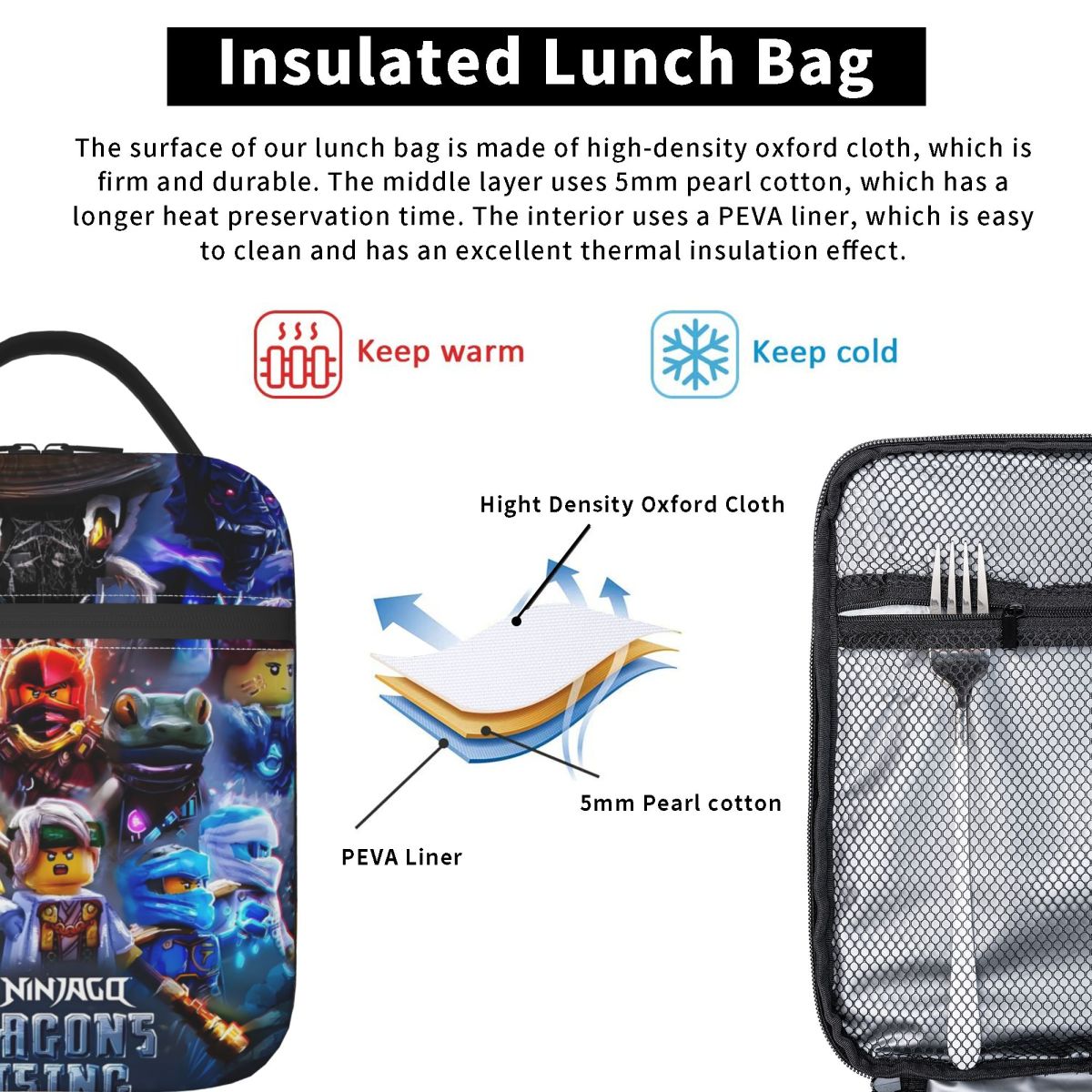 صناديق غداء قابلة لإعادة الاست - مراجعة Food Storage Bag Organizer وسعره