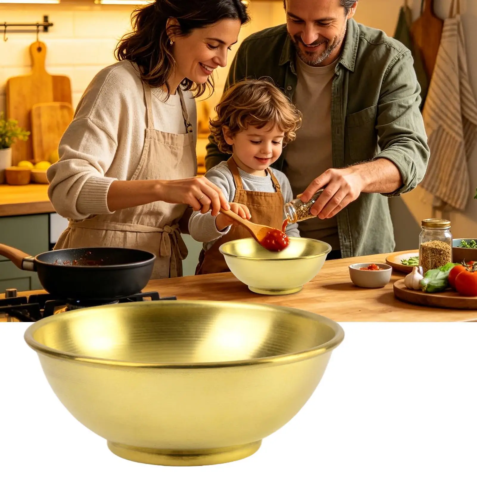 وعاء نحاسي كبير للتخزين، أطباق - مراجعة Food Storage Large وسعره