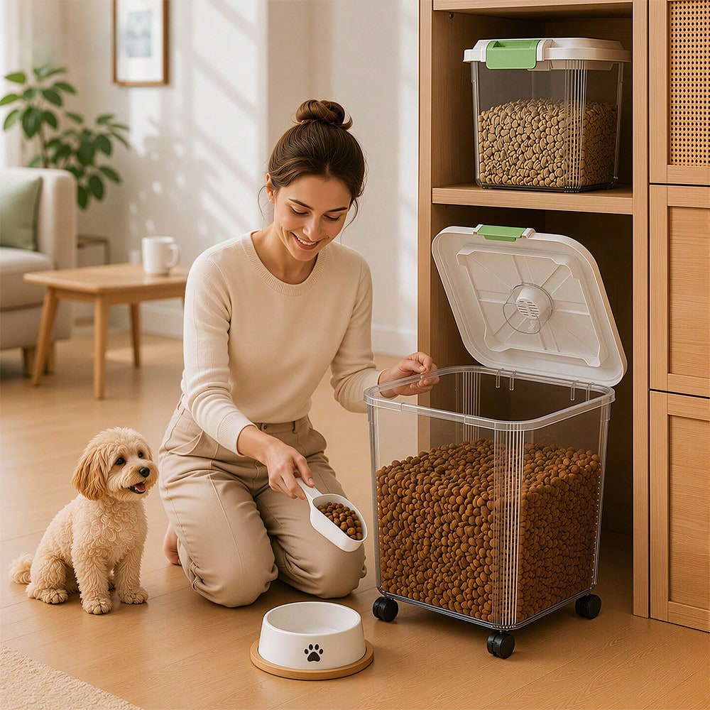 مجموعة من حاويتين لتخزين طعام  - مراجعة Food Storage Large وسعره