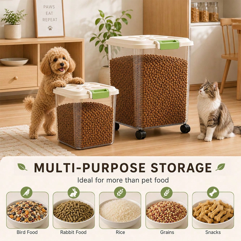 مجموعة من حاويتين لتخزين طعام  - مراجعة Food Storage Large وسعره