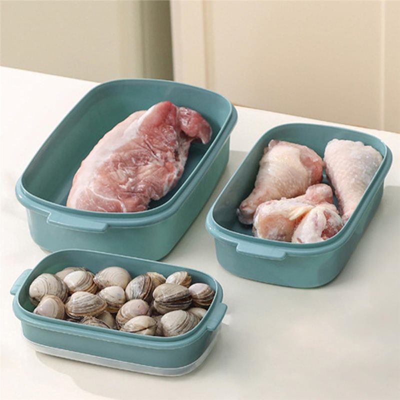 ABMI-صندوق تخزين للفواكه والسل - مراجعة Food Storage Containers Plastic Box وسعره
