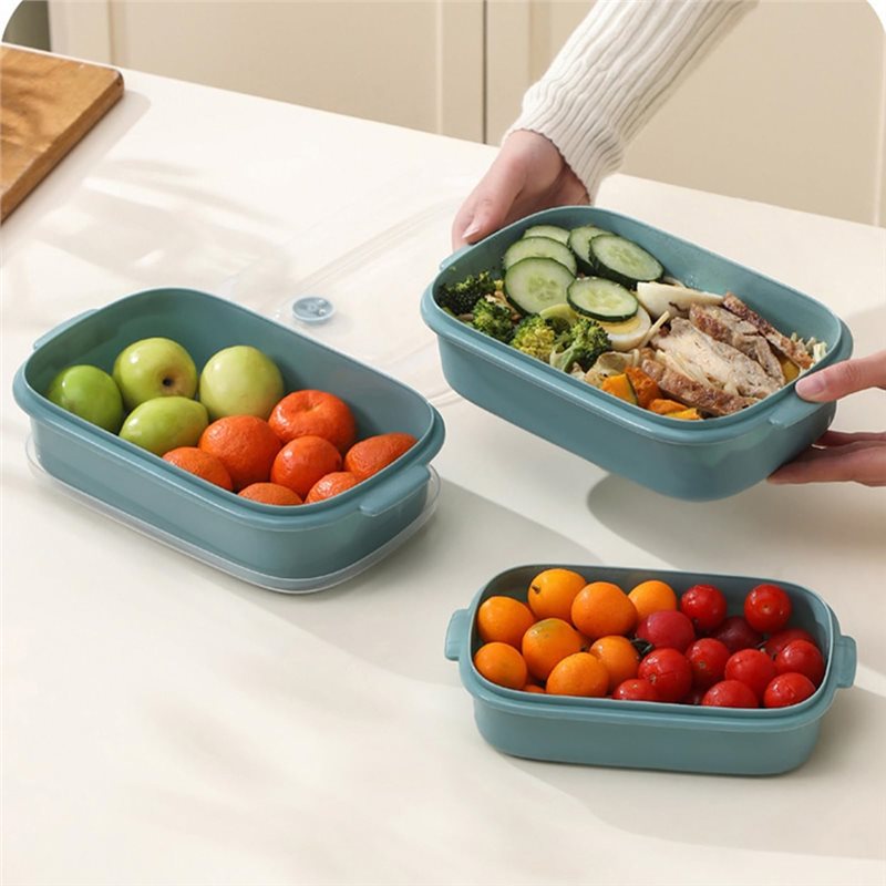 ABMI-صندوق تخزين للفواكه والسل - مراجعة Food Storage Containers Plastic Box وسعره