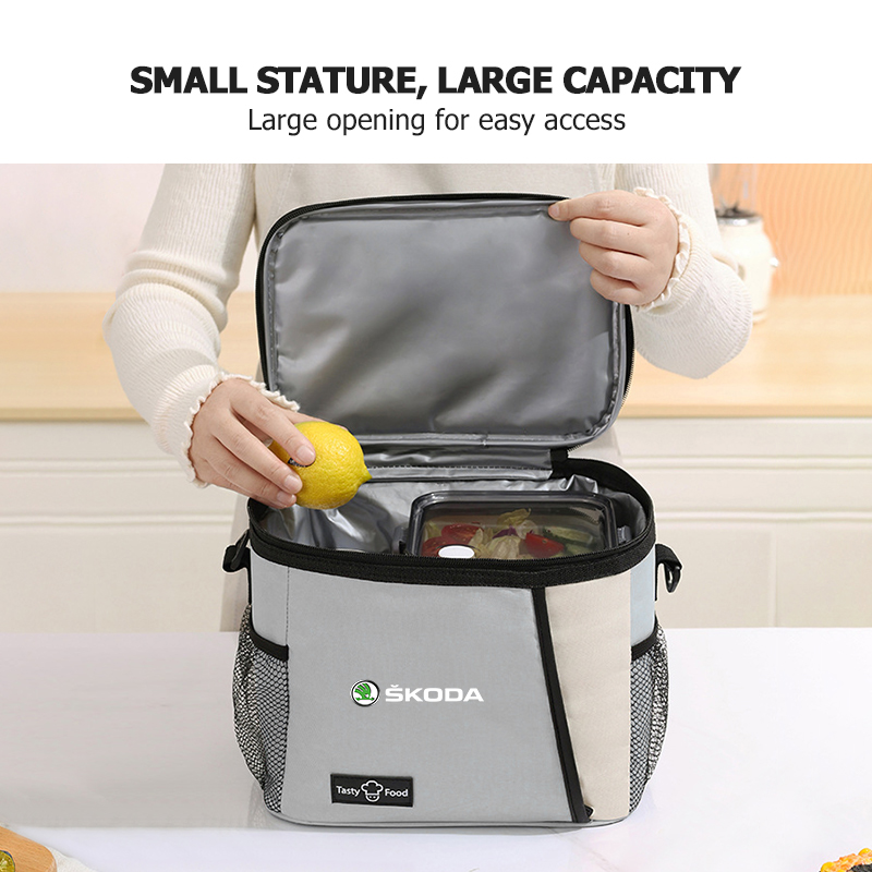 حقيبة بنتو بشعار سيارة سكودا،  - مراجعة Food Storage Yeti وسعره