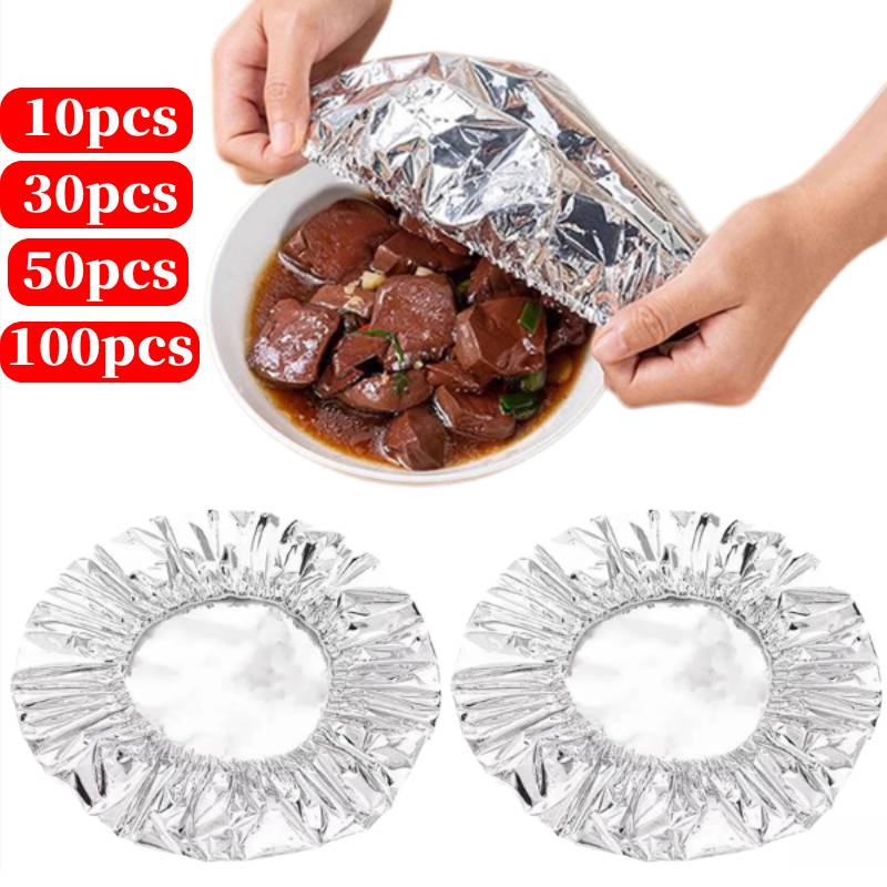 10-100 قطعة من أغطية الطعام ال - مراجعة Food Storage Bag وسعره