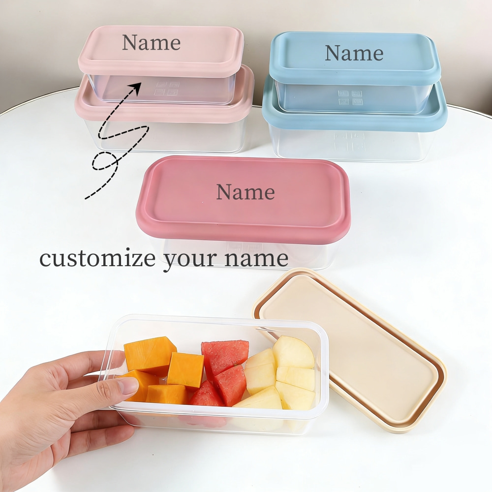 حاويات تخزين طعام بسعة 500 مل  - مراجعة Food Storage Name وسعره