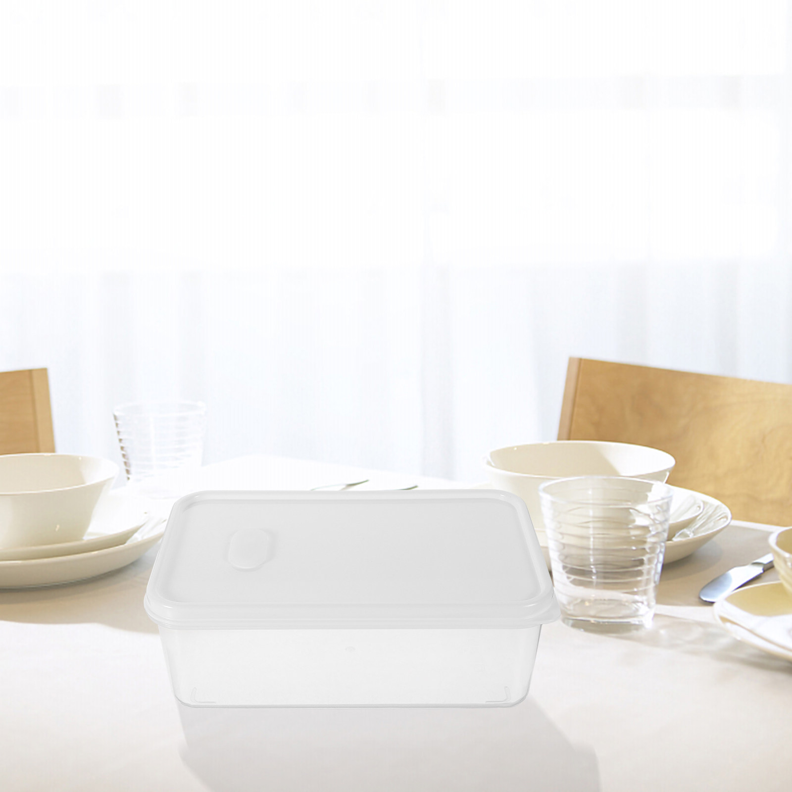 حاوية تخزين خبز شفافة عالية ال - مراجعة Food Storage Containers Plastic Box وسعره