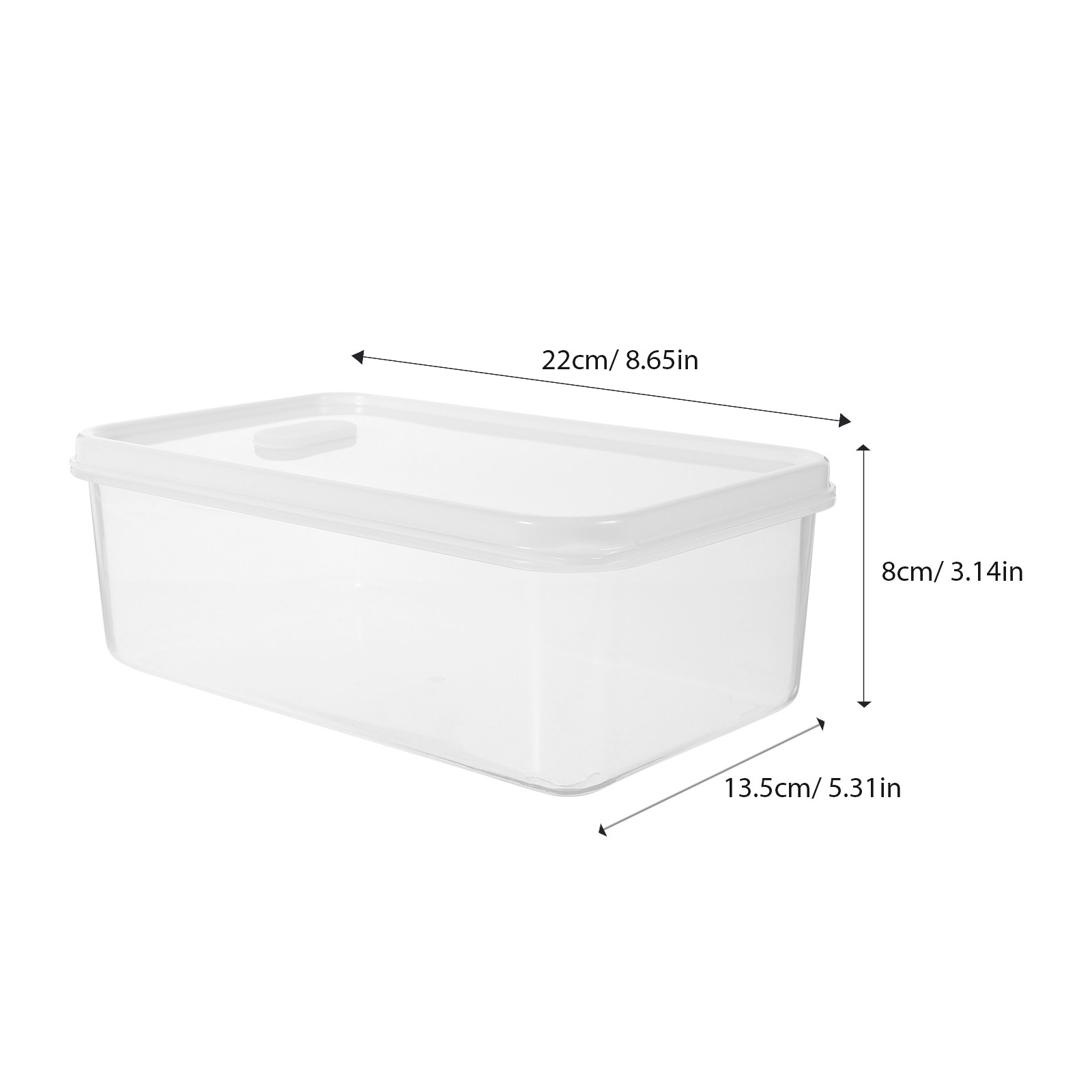 حاوية تخزين خبز شفافة عالية ال - مراجعة Food Storage Containers Plastic Box وسعره