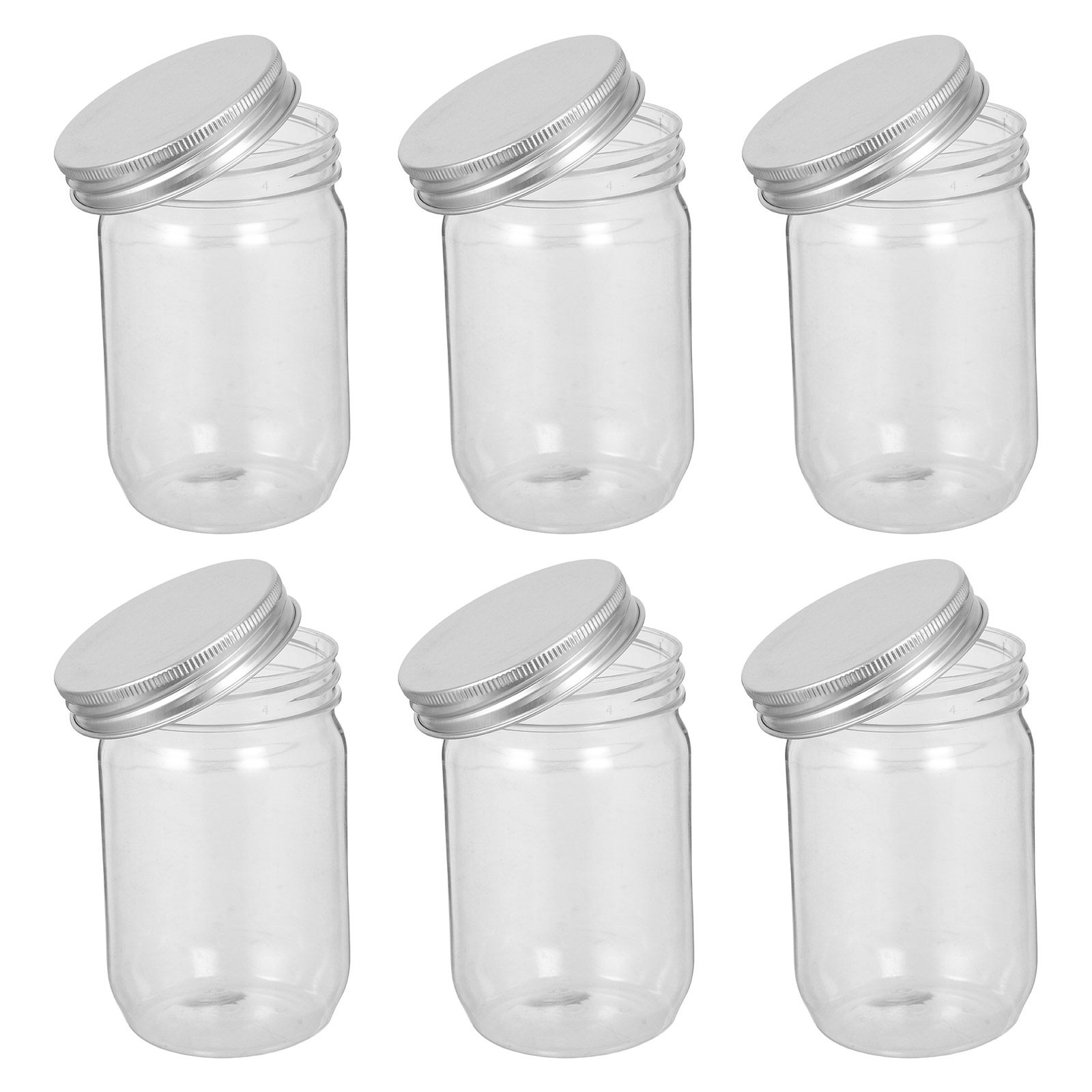 6 قطع من أوعية ميسون البلاستيك - مراجعة Food Storage Airtight وسعره