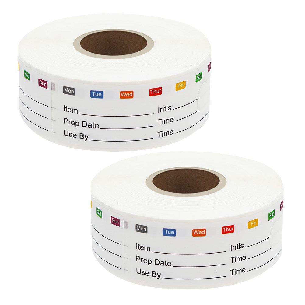ملصقات تاريخ الطعام القابلة لل - مراجعة Food Storage Jar Labels وسعره