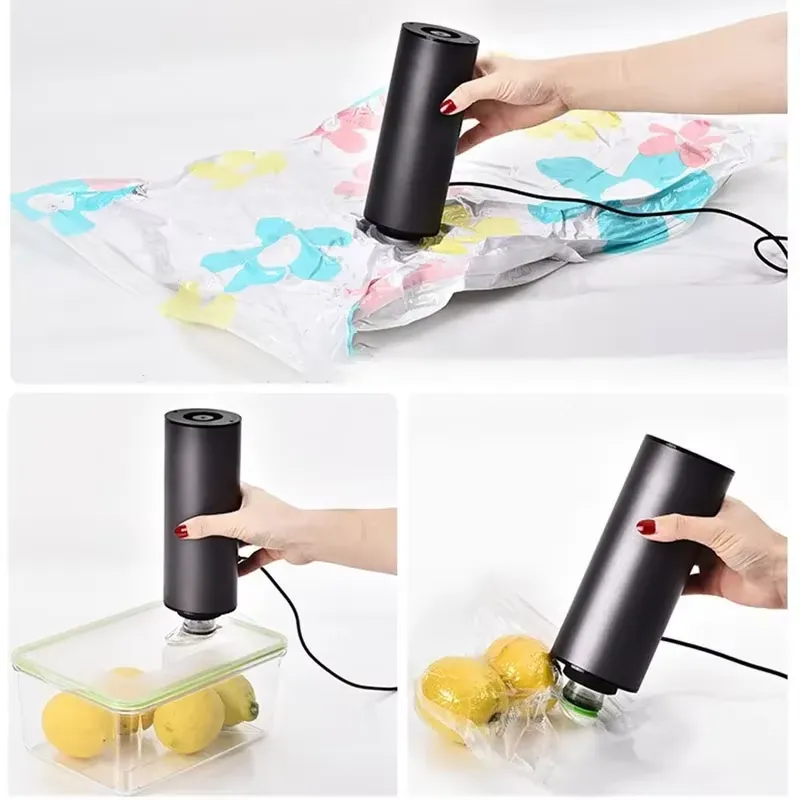 جهاز شفط الهواء المحمول 2 في 1 - مراجعة Food Storage Bag وسعره