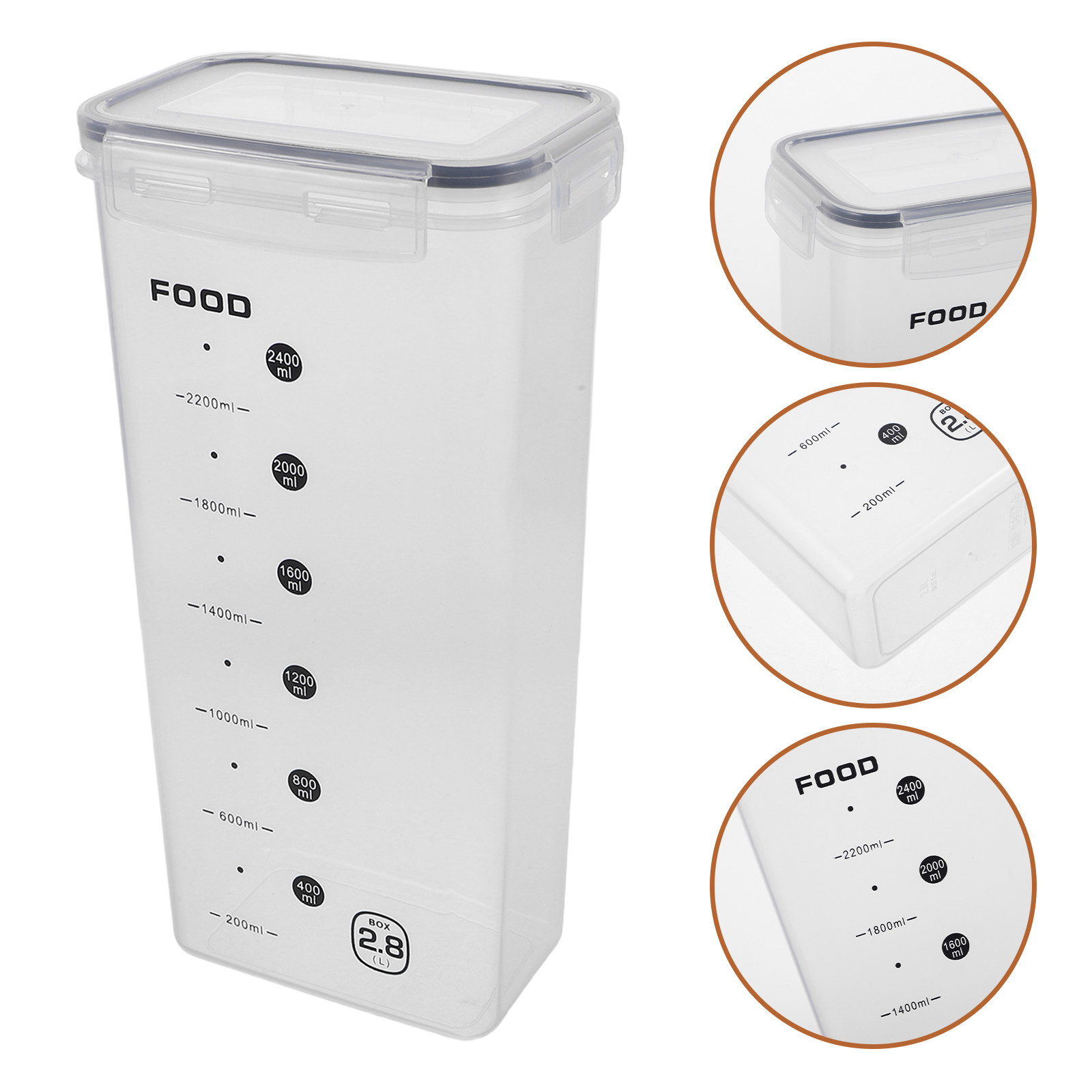 حاويتان شفافتان لتخزين الحبوب  - مراجعة Food Storage Airtight وسعره
